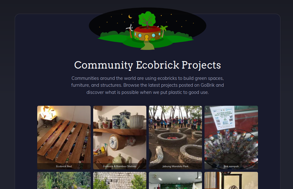 We (and the world!) want to see your ecobrick projects